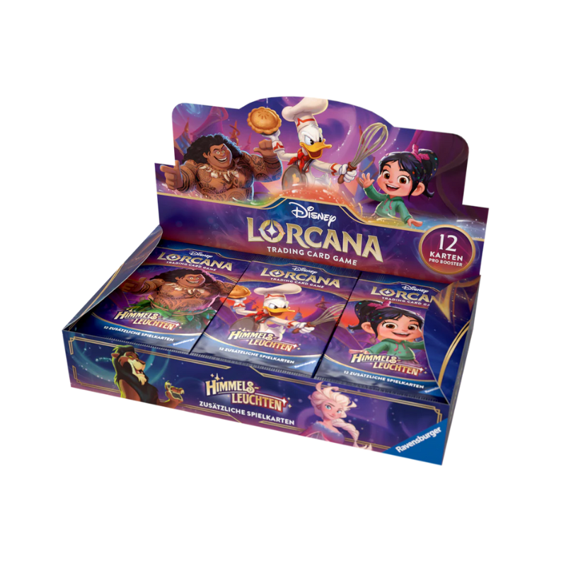 Disney Lorcana Himmelsleuchten - Booster Display Deutsch