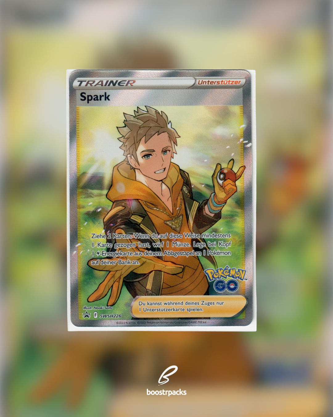 Spark Pokemon SWSH226 - Boostrpacks