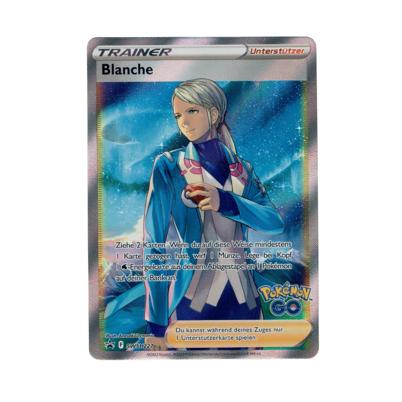Trainer Blanche Pokemon GO PROMO SWSH227 - Boostrpacks