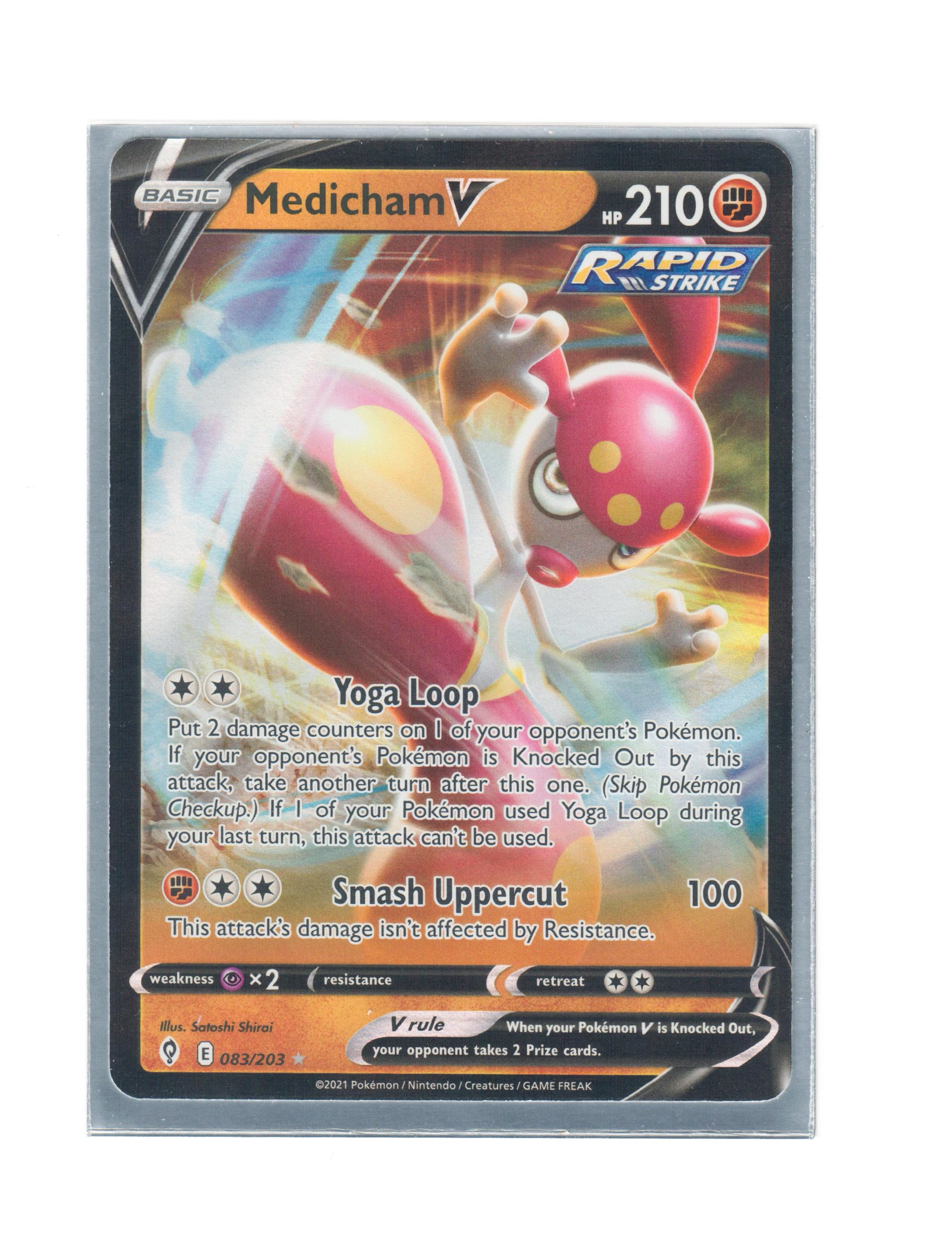 Medicham V Pokemon 083/203 Evolving Skies - Boostrpacks
