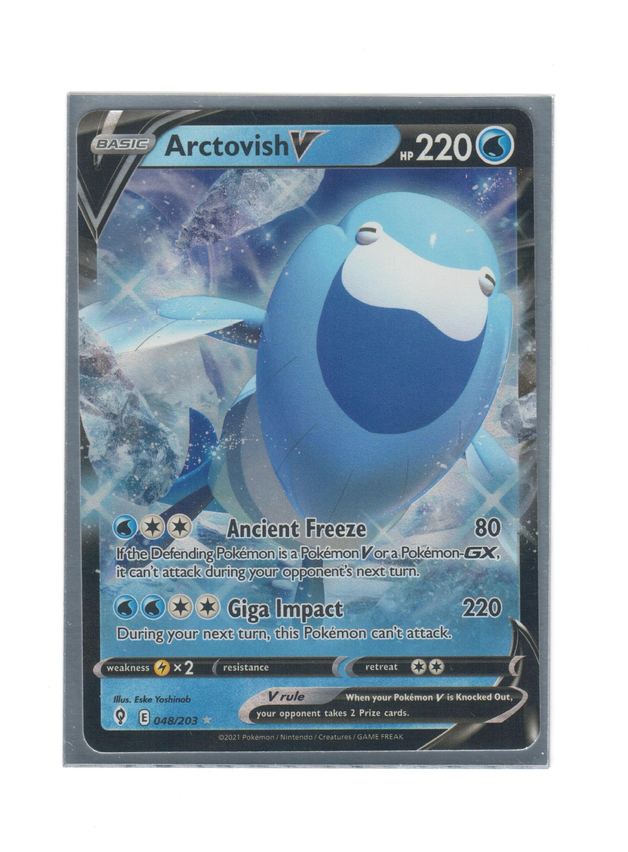 Arctovish V Pokemon Evolving Skies 048/203 - Boostrpacks
