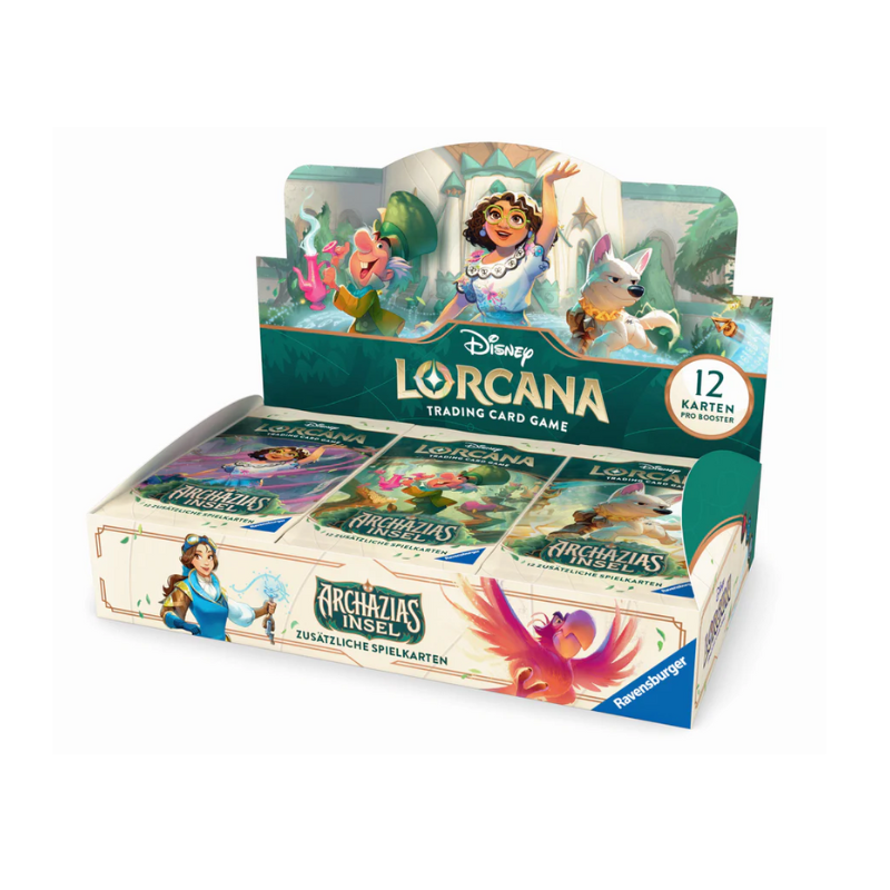 Disney Lorcana: Archazias Insel: Booster Display Deutsch