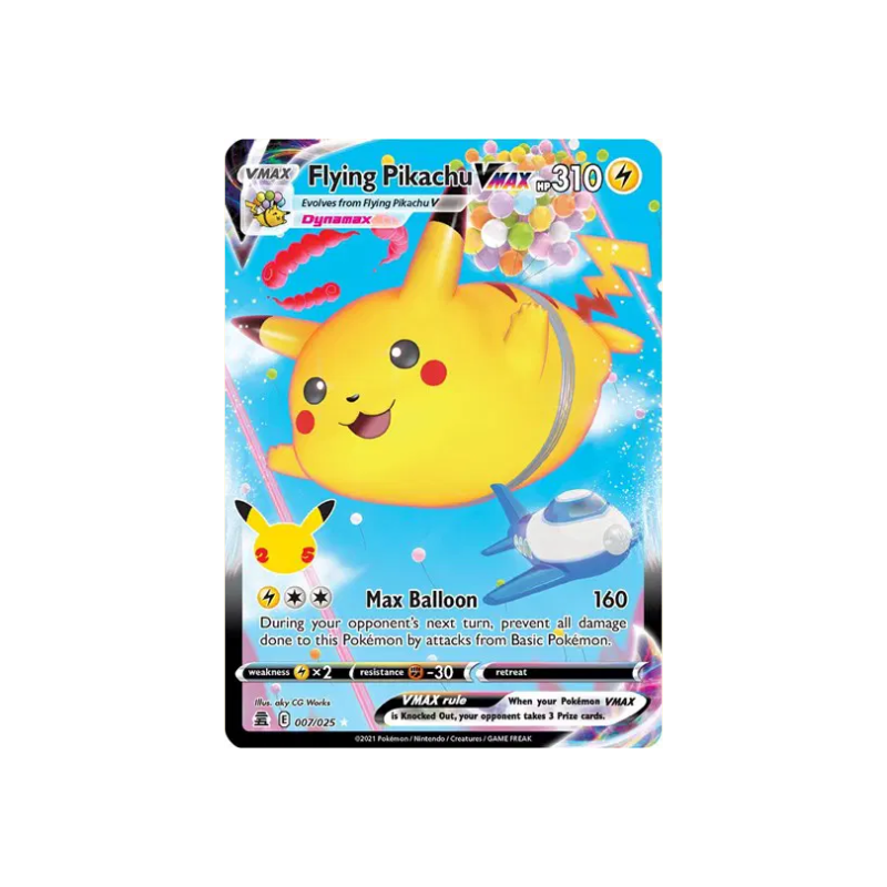 Flying Pikachu VMAX - Pokemon Celebrations  Karte
