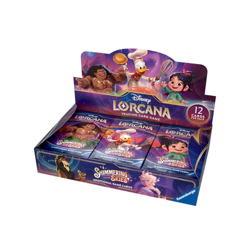 Disney Lorcana  Shimmering Skies - Booster Display Englisch