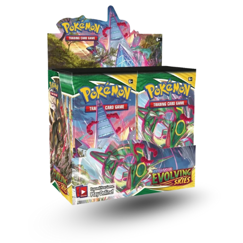 Pokemon Evolving Skies Booster Display