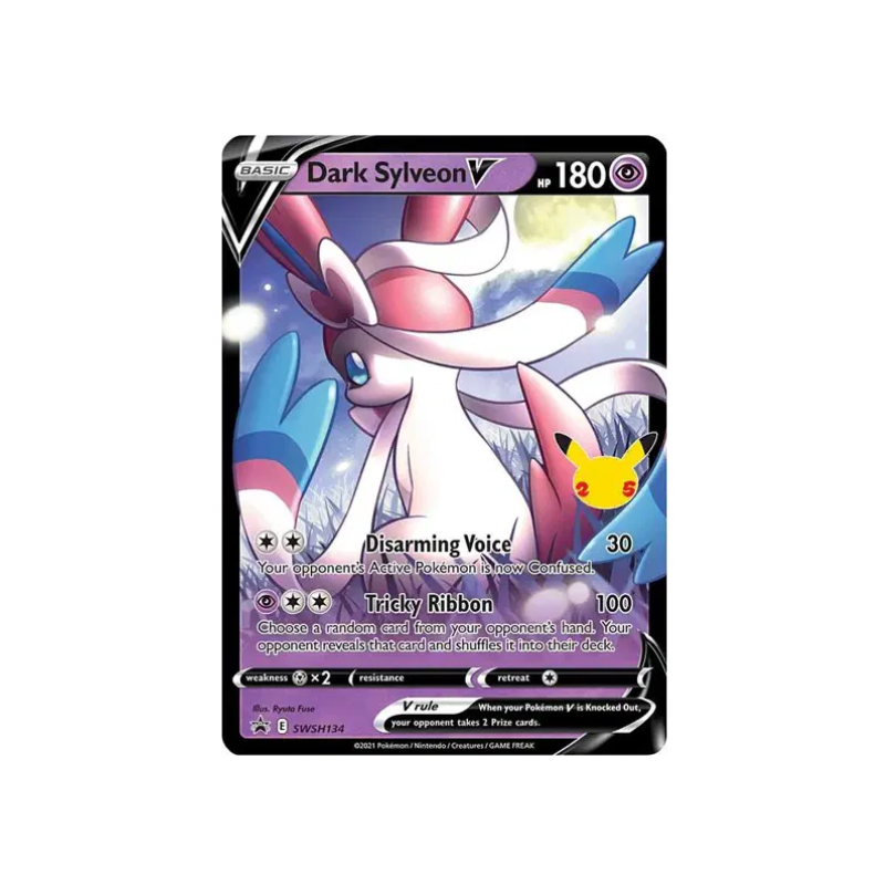 Dark Sylveon V Pokemon Celebrations  PROMO