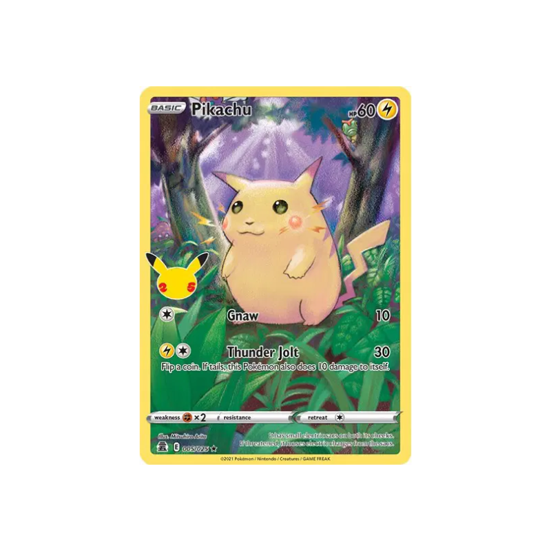 Pikachu - Pokemon Celebrations  Karte