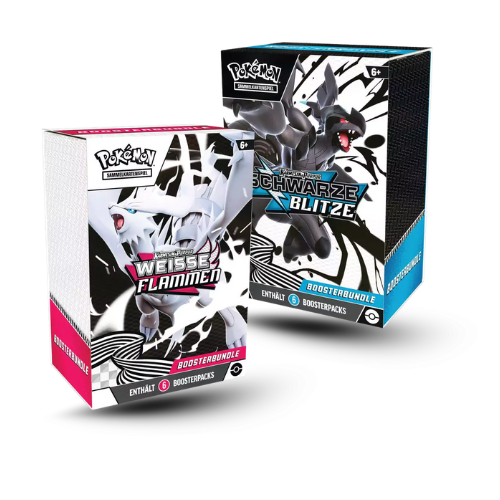 Schwarze Blitze & Weiße Flammen Booster Bundle Box
