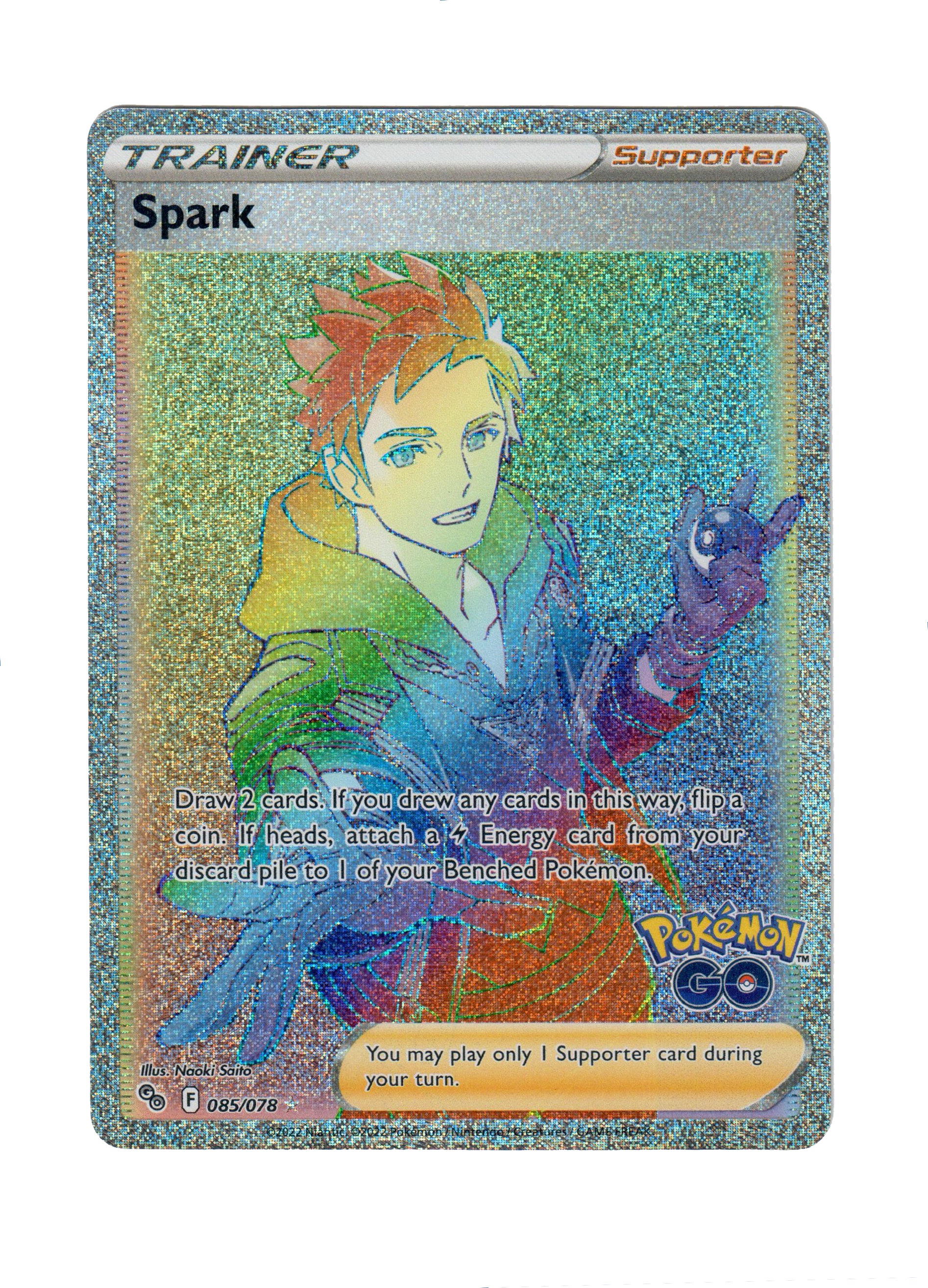Trainer Spark Rainbow Pokemon GO EN