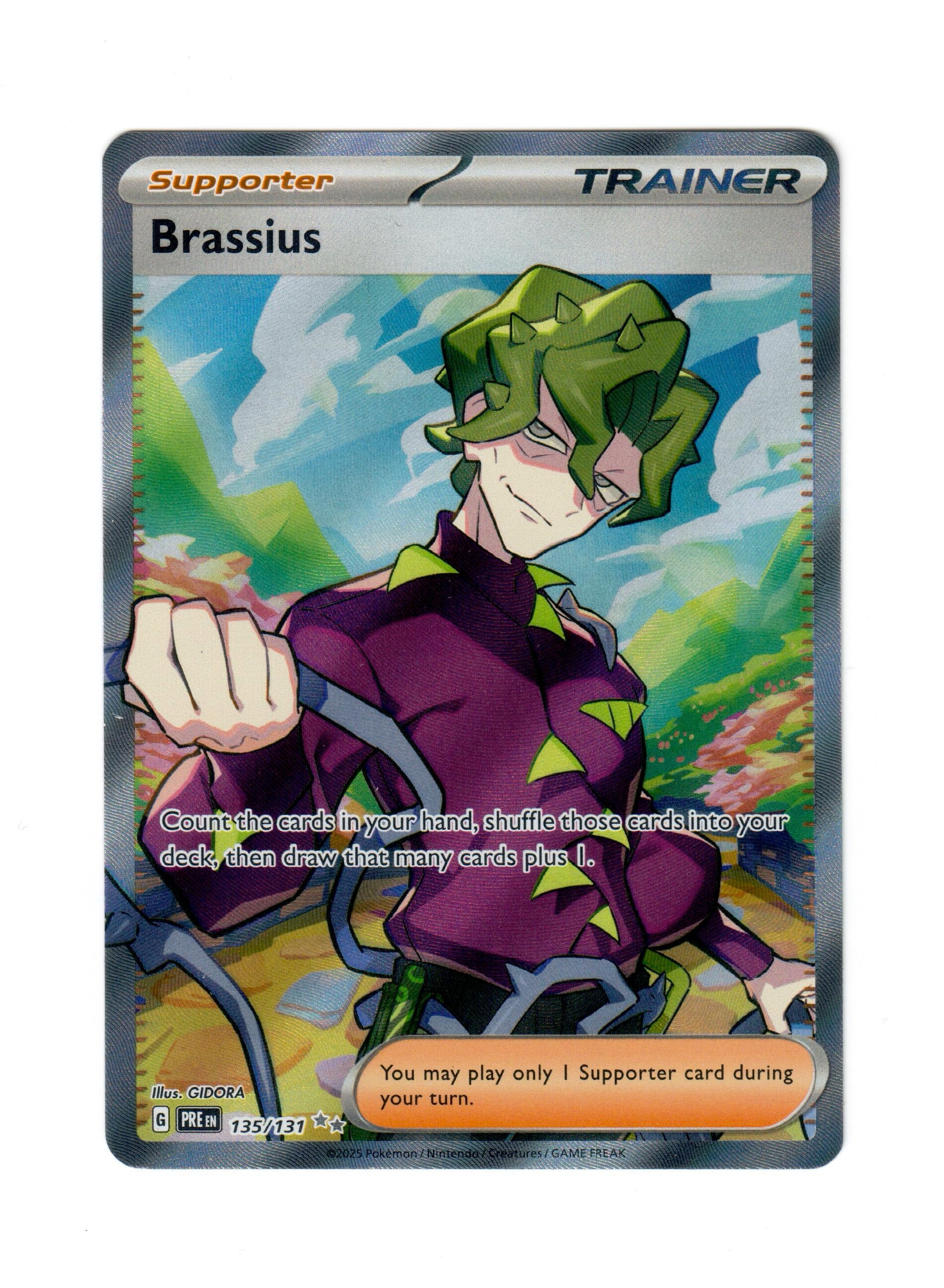 Brassius Pokemon 135/131 Prismatische Entwicklung
