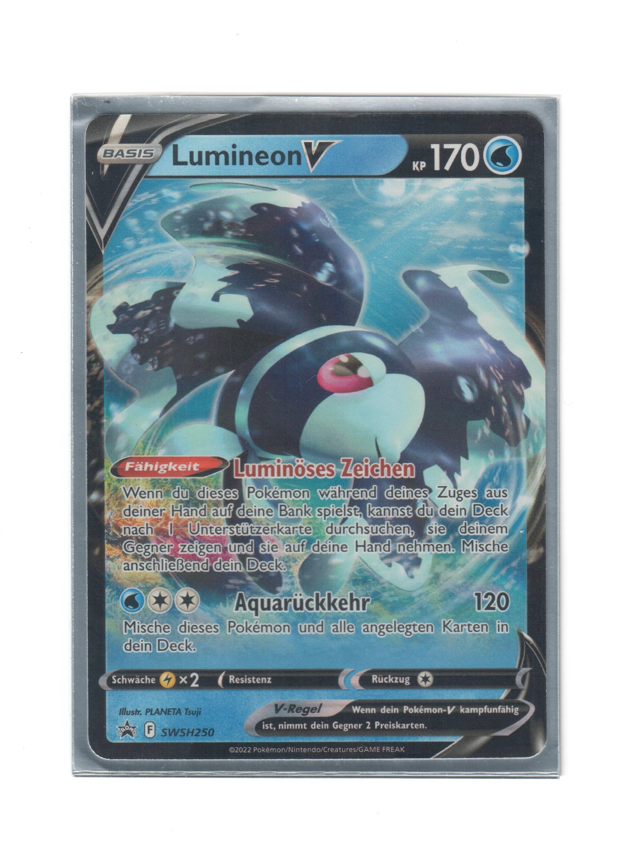 Lumineon V Pokemon SWSH250 PROMO