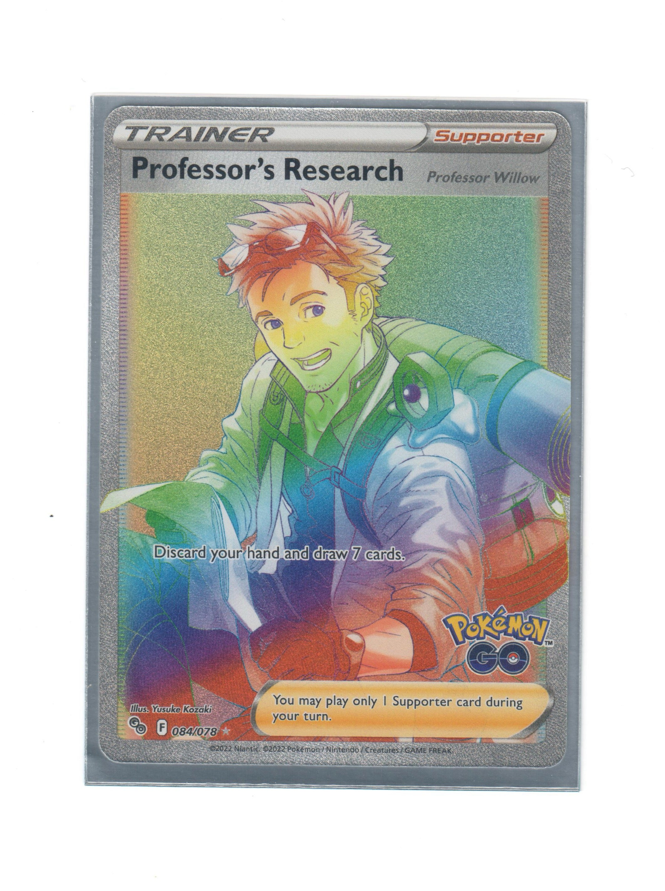 Professors Research Pokemon GO 084/078